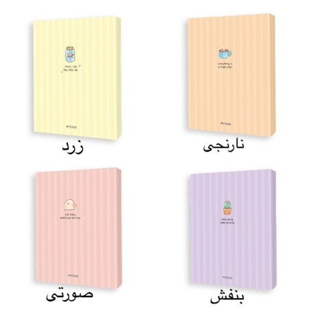 کلاسور 20 حلقه راه راه - تصویر 3